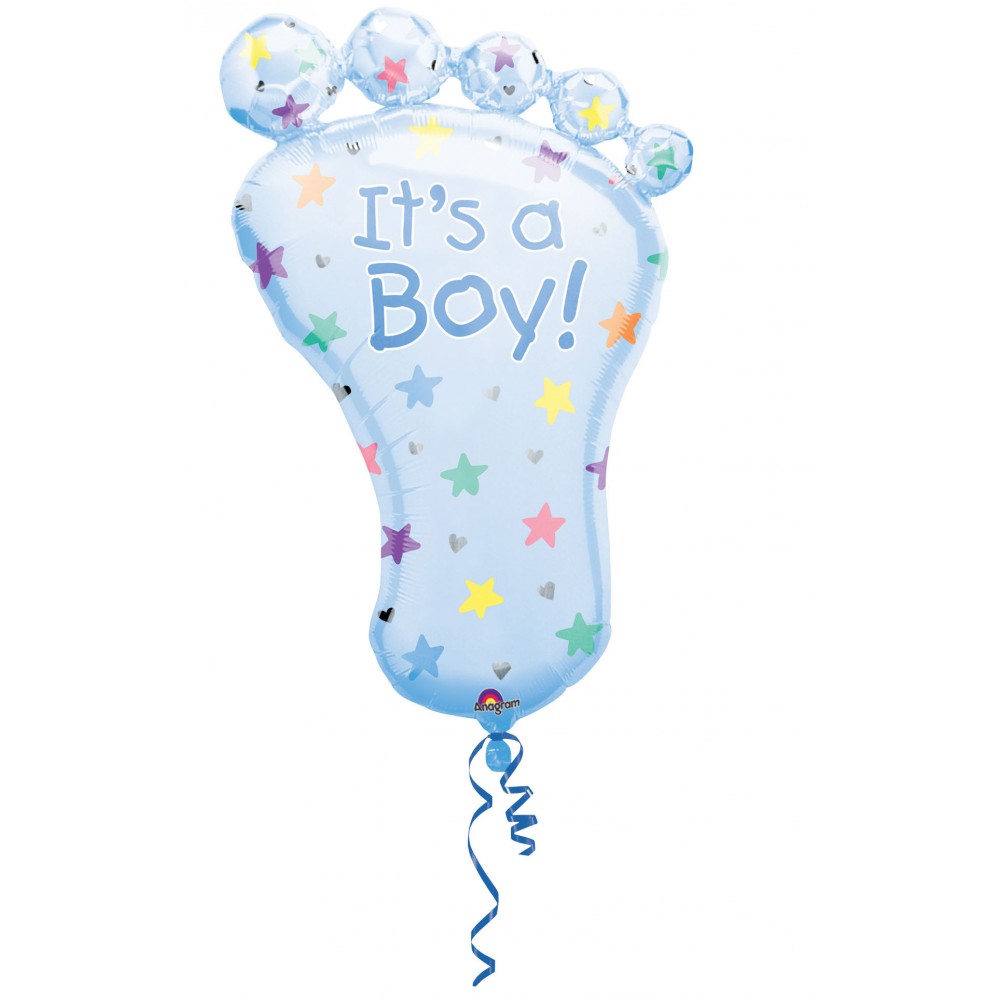 Foil Super Shape Foot - Its a Boy