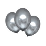 Latex Balloons 11 Satin Luxe Platinum / 50 pcs