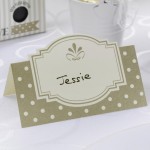 Place Cards Chic Boutique Ivory & Gold / 50 τεμ