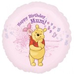 Μπαλόνι Φοιλ 18 Winnie Birthday Mum / 46 εκ