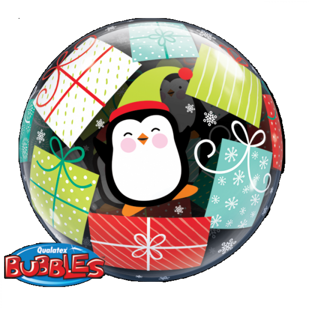 Bubble Μονό 22 Penguins & Presents - πιγκουίνος