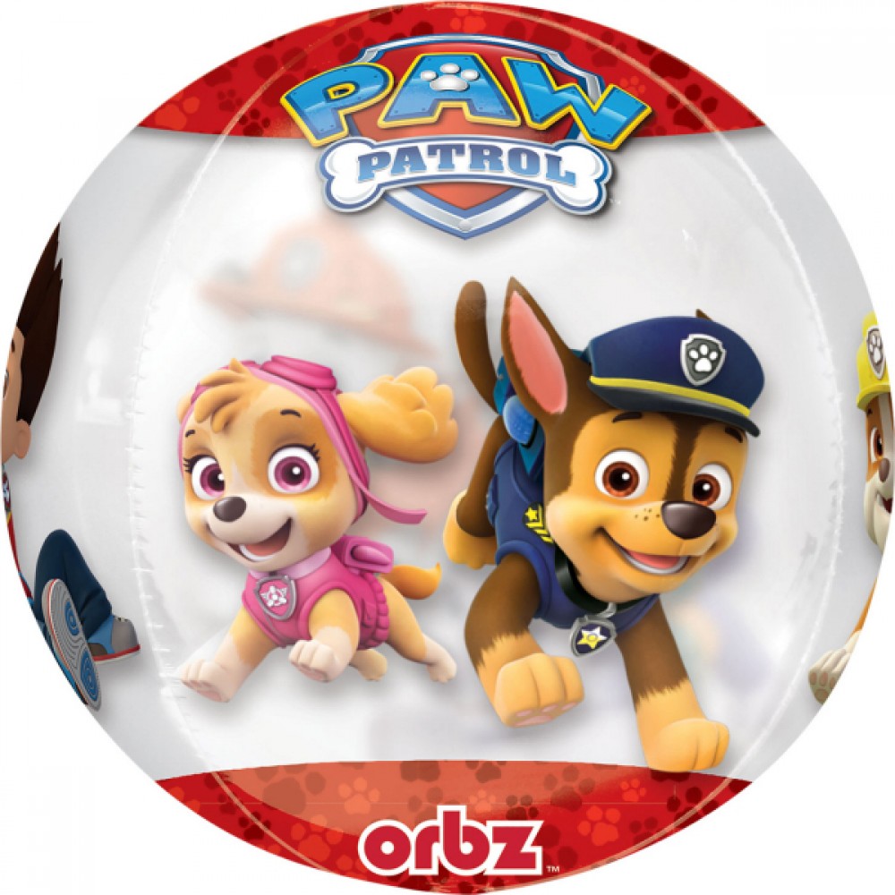 Μπαλόνι Φοιλ Orbz Paw Patrol 38εκ Χ 40εκ