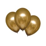 Latex Balloons 11 Satin Luxe Gold Sateen / 50 pcs