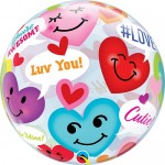 Bubble Μονό 22 Conversation Smiling Hearts / 56 εκ