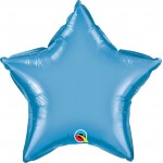 Μπαλόνι Φοιλ 20 Αστέρι Chrome Blue 51 εκ Star