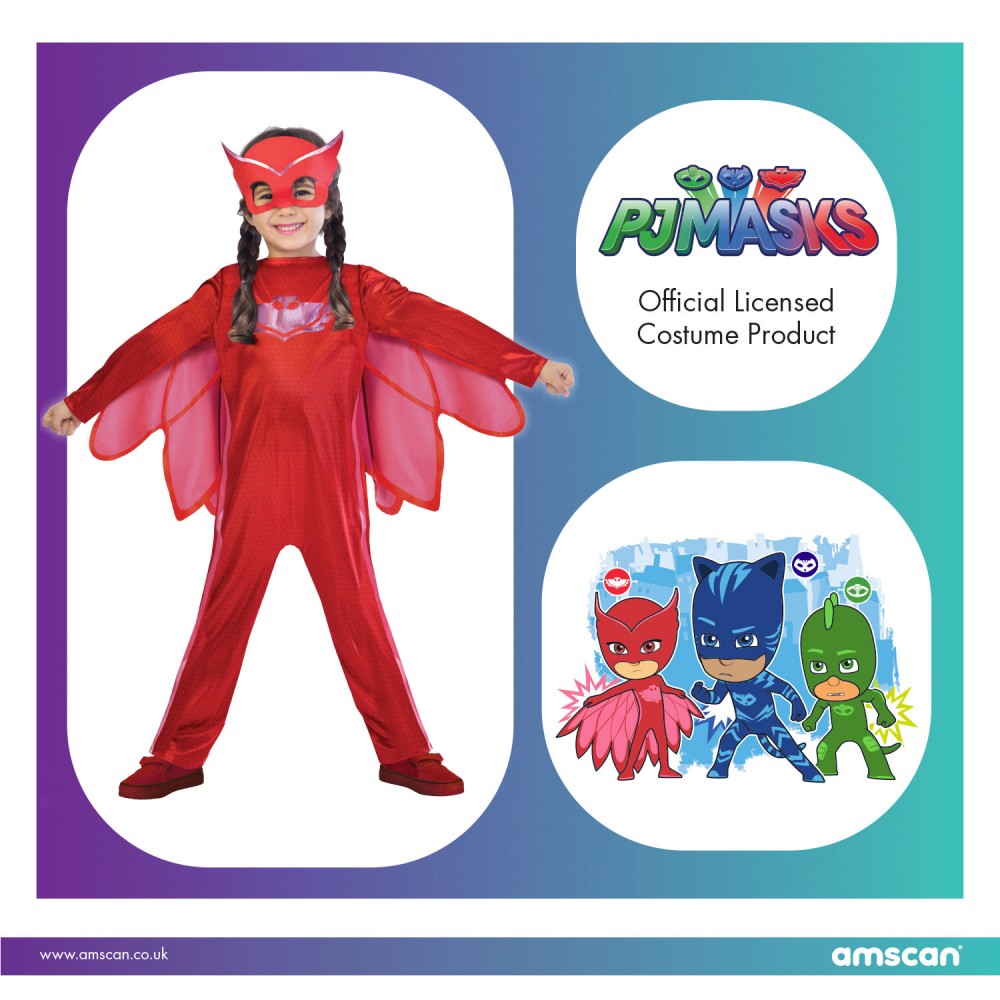 Στολή PJ MASKS Owlette Good 2-3 Ετων