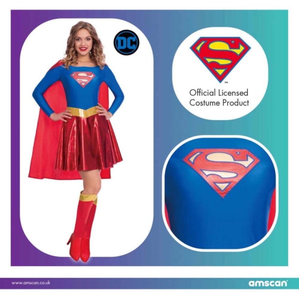 Στολή Supergirl Classic Costume - Size S