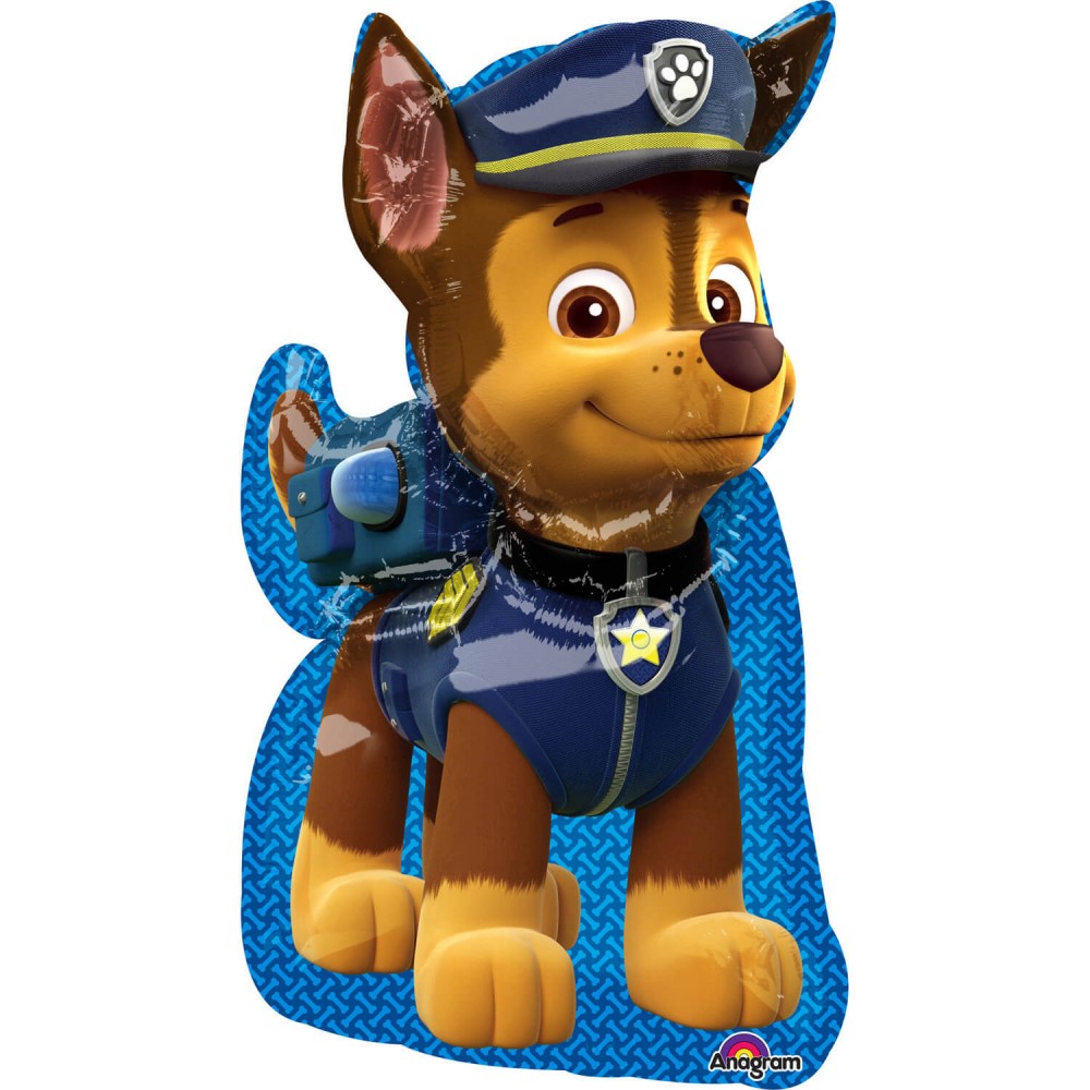 Μπαλόνι Φοιλ Σχήμα Paw Patrol Chase 58 x 78 εκ