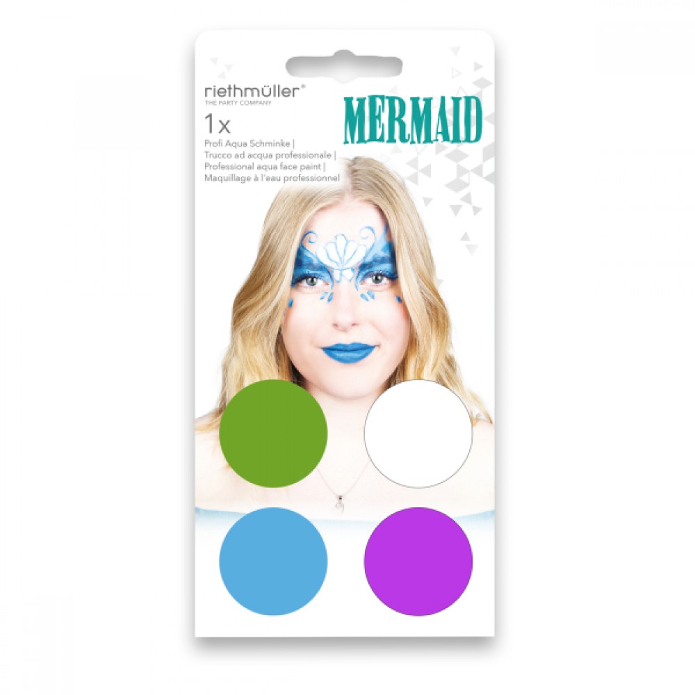 Aqua Make Up Kit Γοργόνα