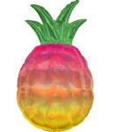 Μπαλόνι φοιλ Σχήμα Holographic Pineapple  / 43 εκ x 78 εκ - Ανανάς