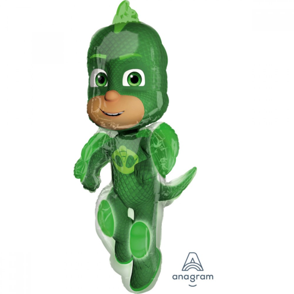 Μπαλόνι Φοιλ Σχήμα PJ Masks Gekko 58εκ x 96εκ