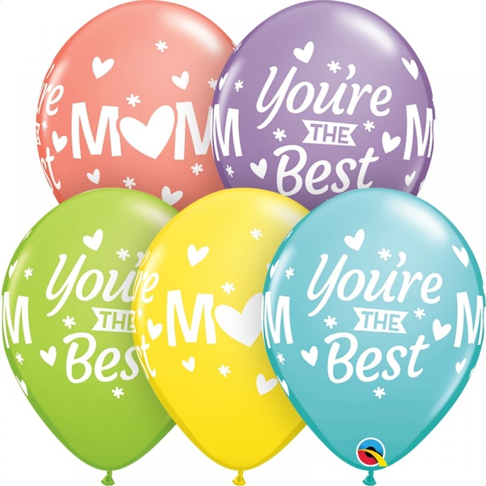 Μπαλόνια Λάτεξ 11 M(❤)M You're The Best Sorbet Assortment / 50 τεμ