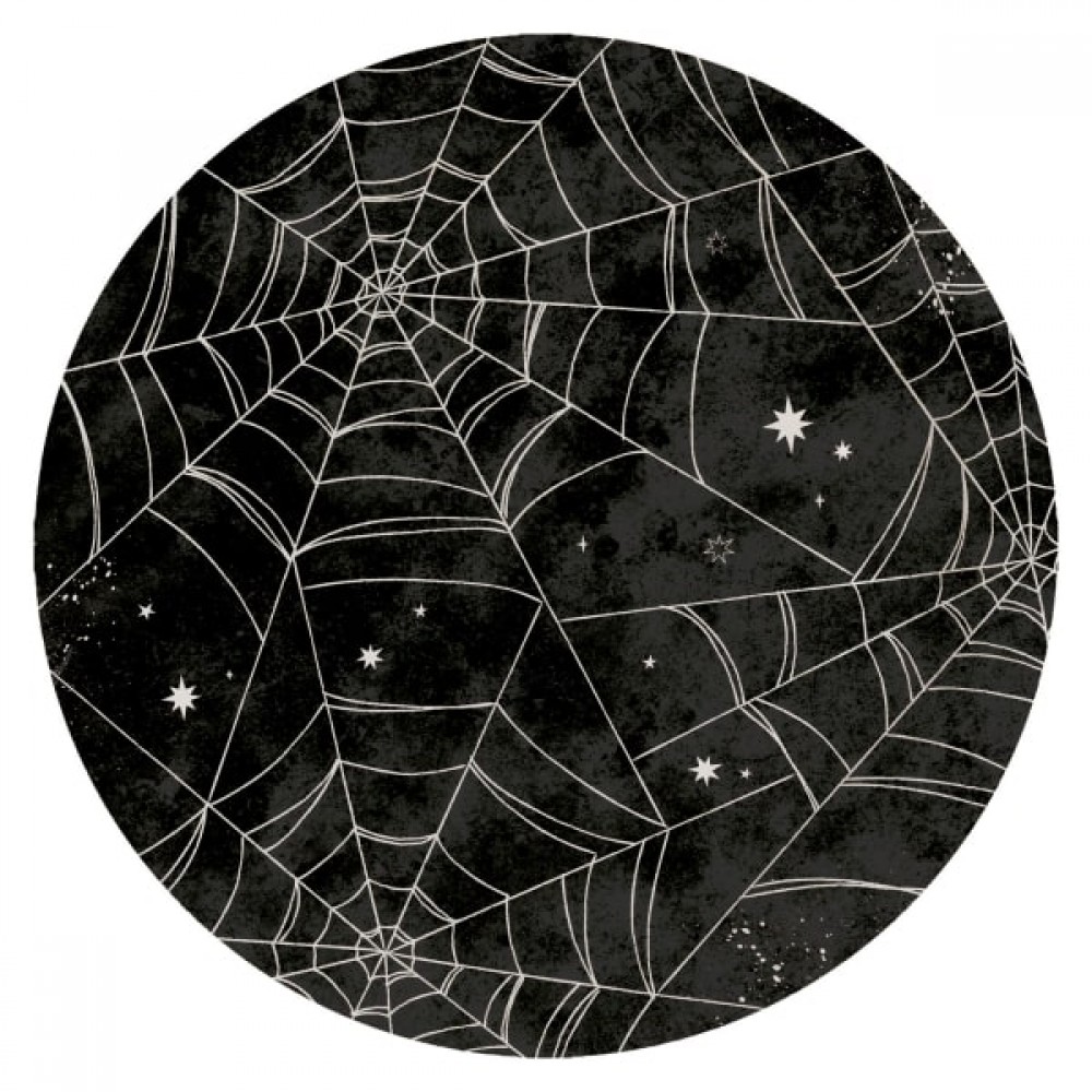 Πιάτα Χάρτινα 23εκ Spider Web / 8 τεμ