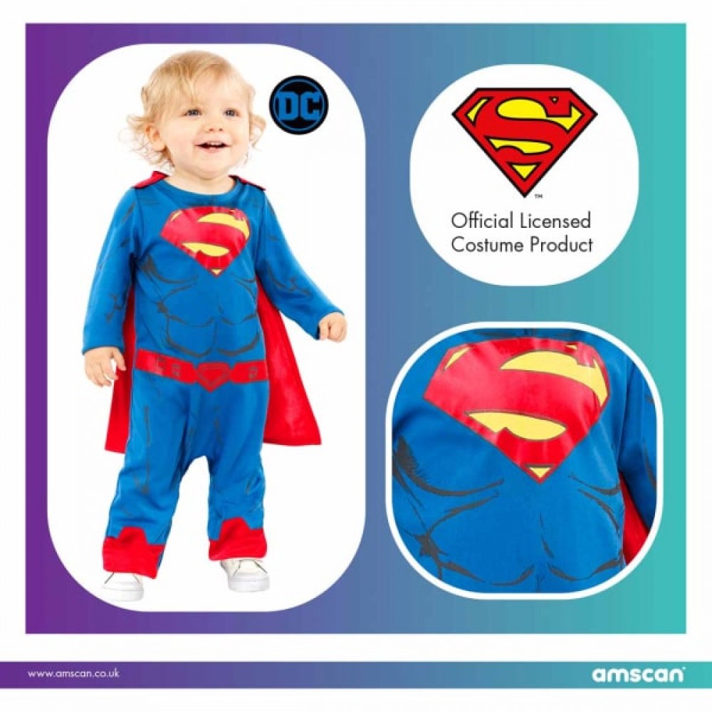 Στολή Superman Costume / 18-24 Μηνών