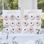 Στάντ για donuts Ροζ Χρυσό Treat Yourself/ Double Donut Wall Holders 2τμχ