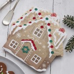 Χαρτοπετσέτες Χριστουγεννιάτικες Gingerbread House Christmas / 16 τεμ