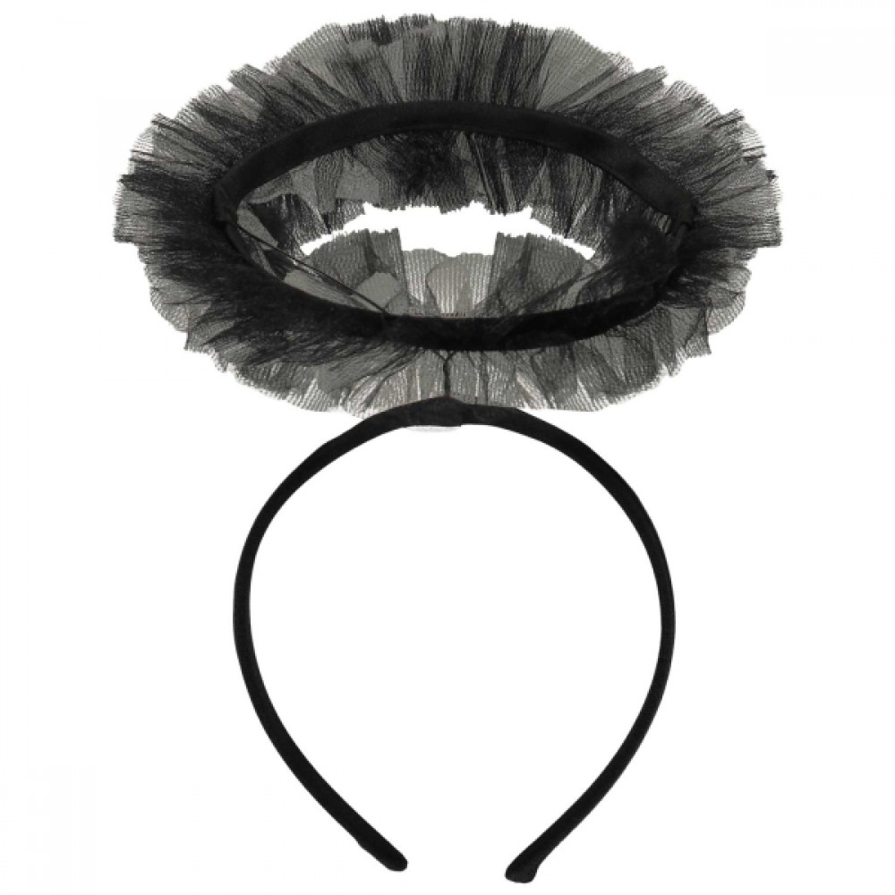 Στέκα Άγγελος Μαύρη Black Angel Halo Headband