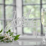 Διακοσμητικό τραπεζιού Just Married