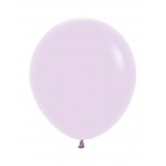 Μπαλόνια Λάτεξ 18 Λιλά Παστέλ / 25 τεμ - Pastel Matte Lilac