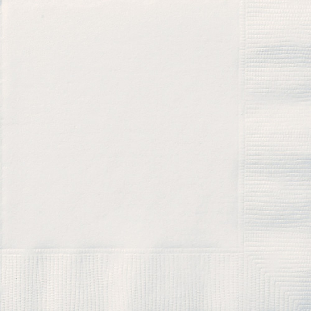 Χαρτοπετσέτες Γλυκού Λευκό/white 25X25 /20 τεμ