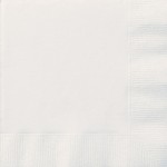 Χαρτοπετσέτες Γλυκού Λευκό/white 25X25 /20 τεμ