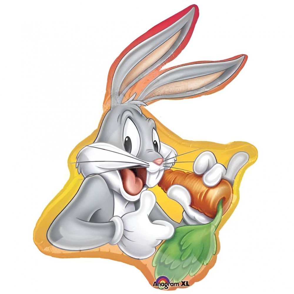 33" Μπαλόνι Bugs Bunny με καρότο