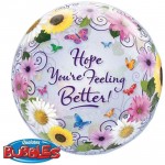 22" Bubble Μπαλόνι "Hope You are Feeling Better"