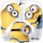 18" Μπαλόνι τετράγωνο Minions