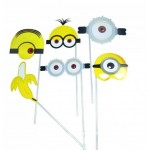 Photobooth Props Minions (6 τεμ)