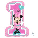 28" Μπαλόνι Minnie 1st Birthday