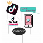 Στικάκια PhotoBooth Tik Tok (5 τεμ)