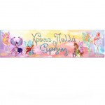 Banner Winx με μήνυμα 1,30m