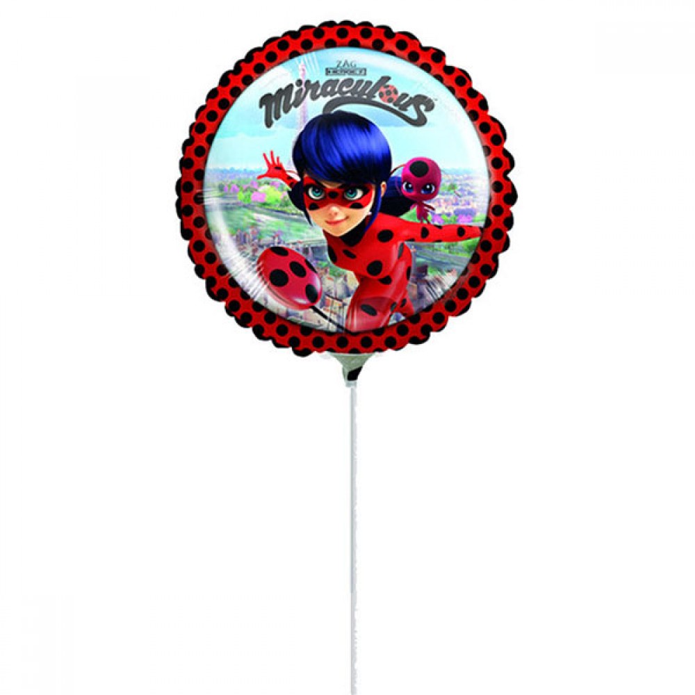 9'' Mini Shape μπαλόνι Miraculous Ladybug