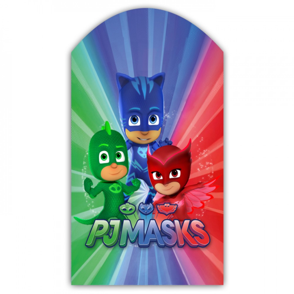 Ξύλινο διακοσμητικό Pj Masks: Heroes of the night