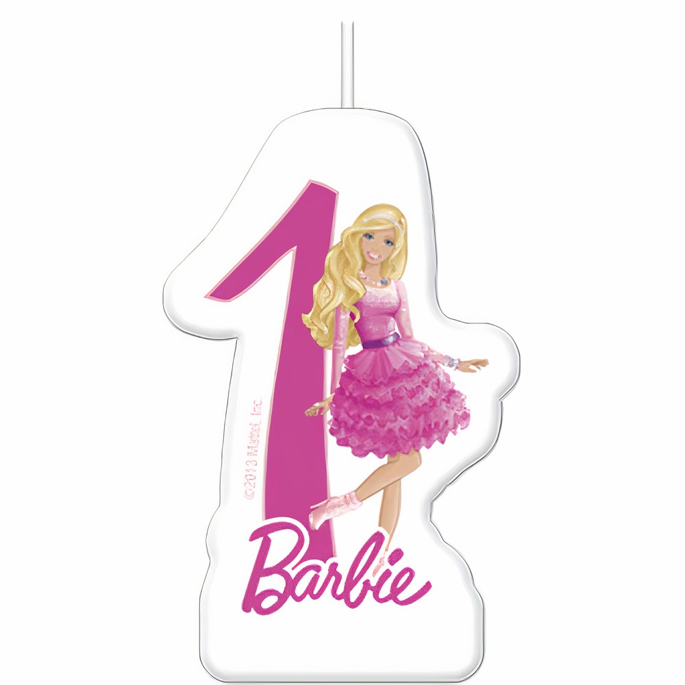 Κεράκι Barbie αριθμός 1