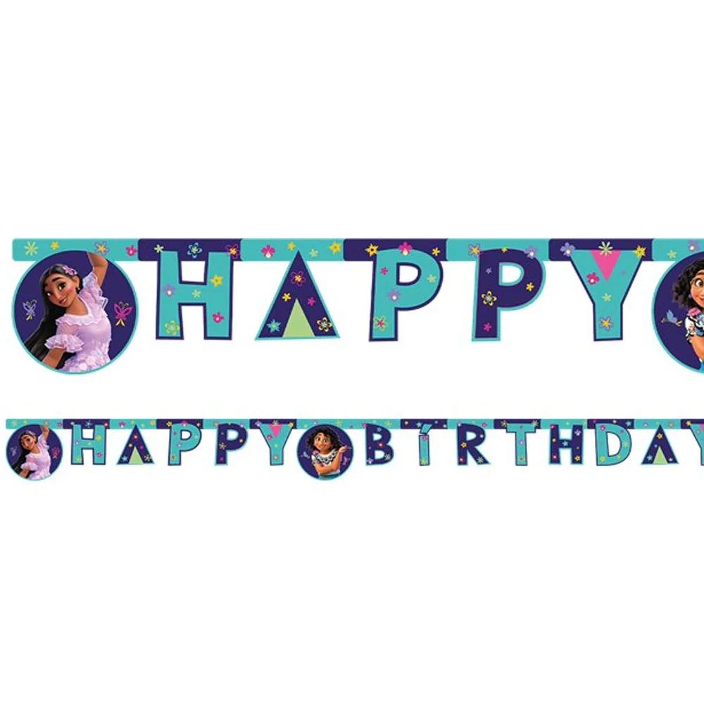 Encanto Γιρλάντα Happy Birthday 2m