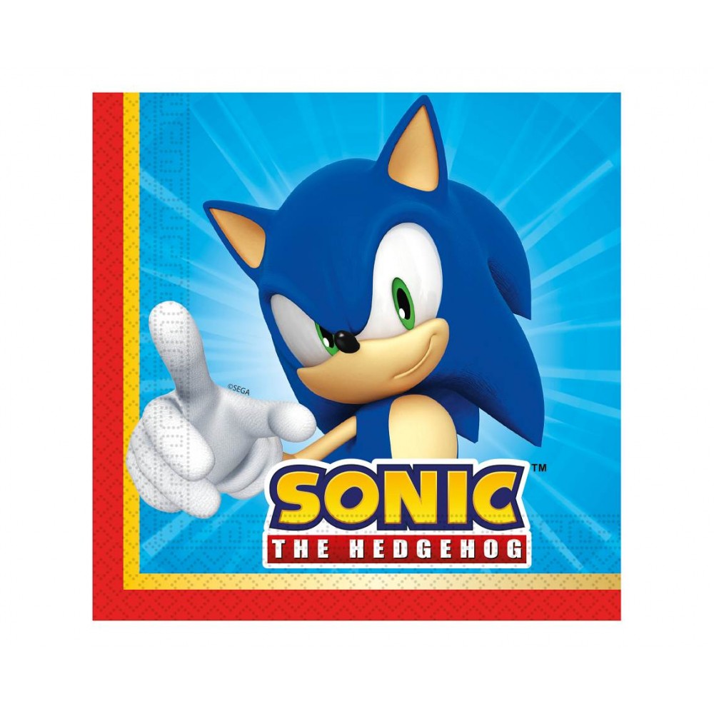 Χαρτοπετσέτες Sonic (20 τεμ)