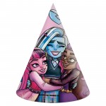 Καπελάκια πάρτυ Monster High (6 τεμ)